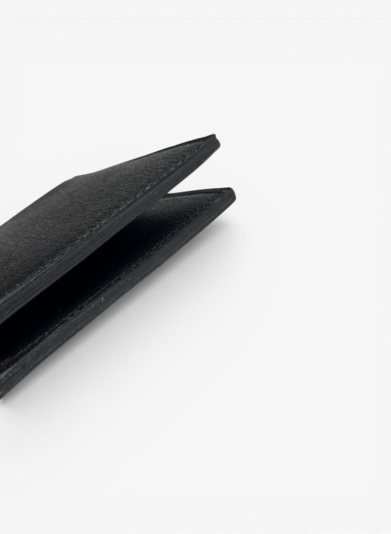 Emery Alden Wallet in Chèvre Black Leather - Image 4